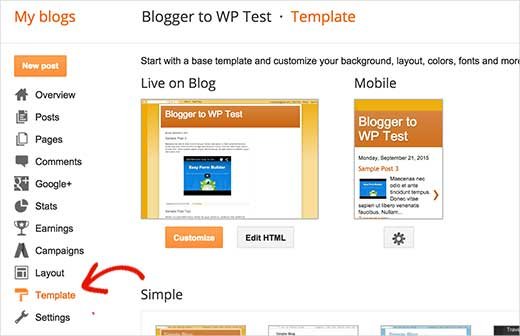 bloggertemplate