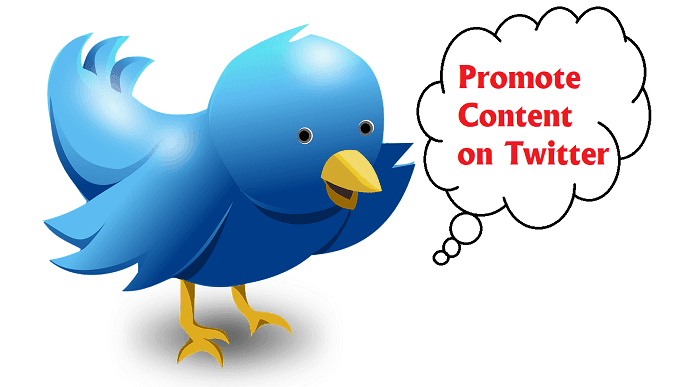 Promote Content on Twitter.