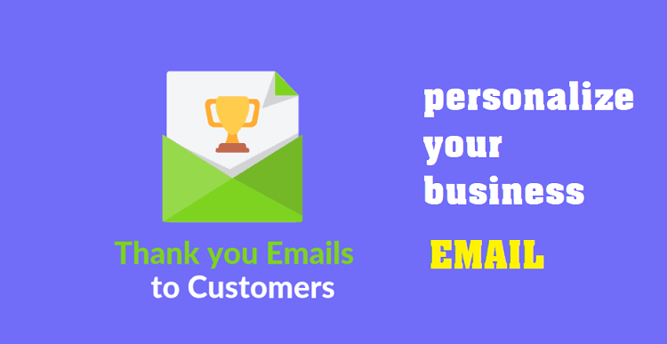 personalize your business emails