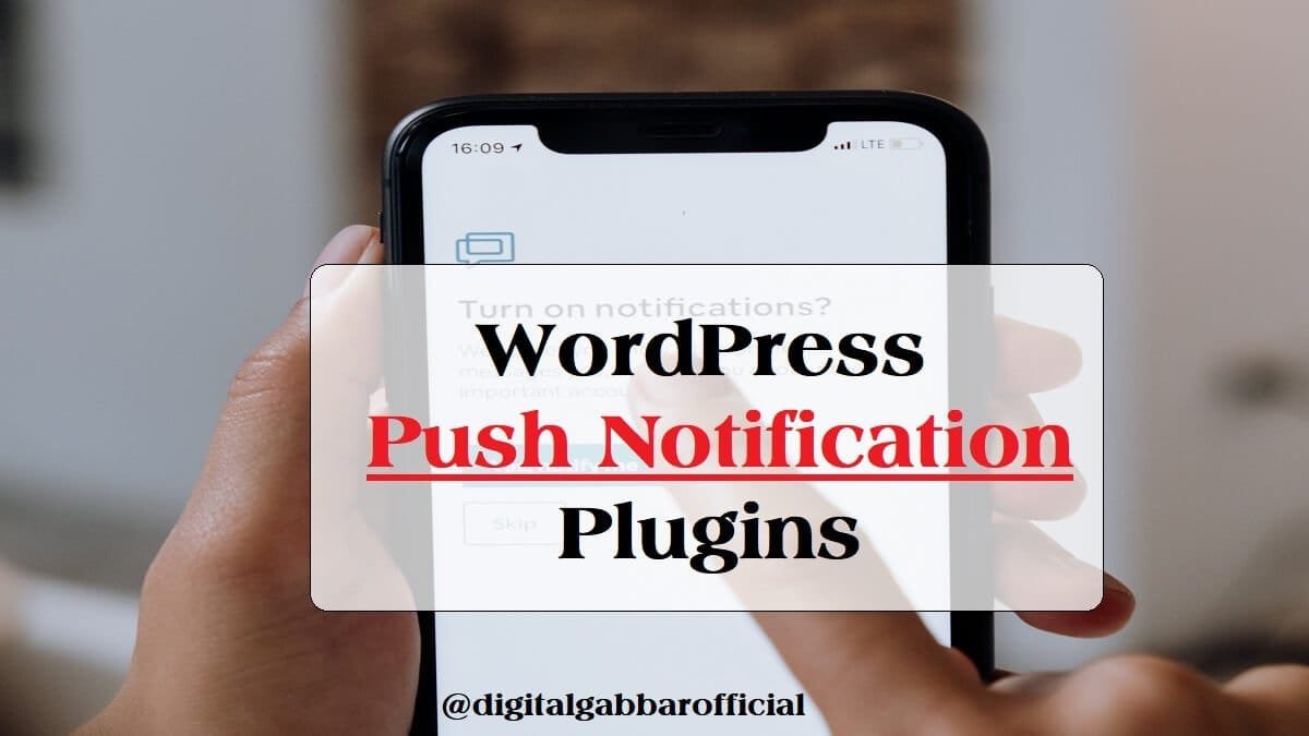 WordPress Push Notifications Plugins