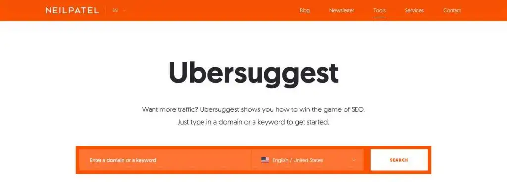 Ubersuggest