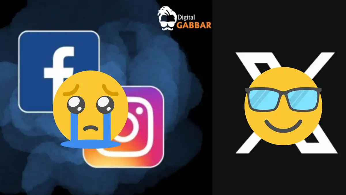 Meta Outage Facebook Instagram down, Fun on X - Find out Reason behind this